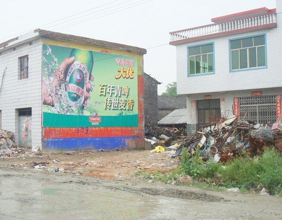 推進(jìn)農(nóng)村墻體廣告整治常態(tài)化
